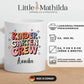 Personalisierte Kaffetasse "Kinder Garten Crew" mit Namen Little Mathilda Little Mathilda Keramik Tasse