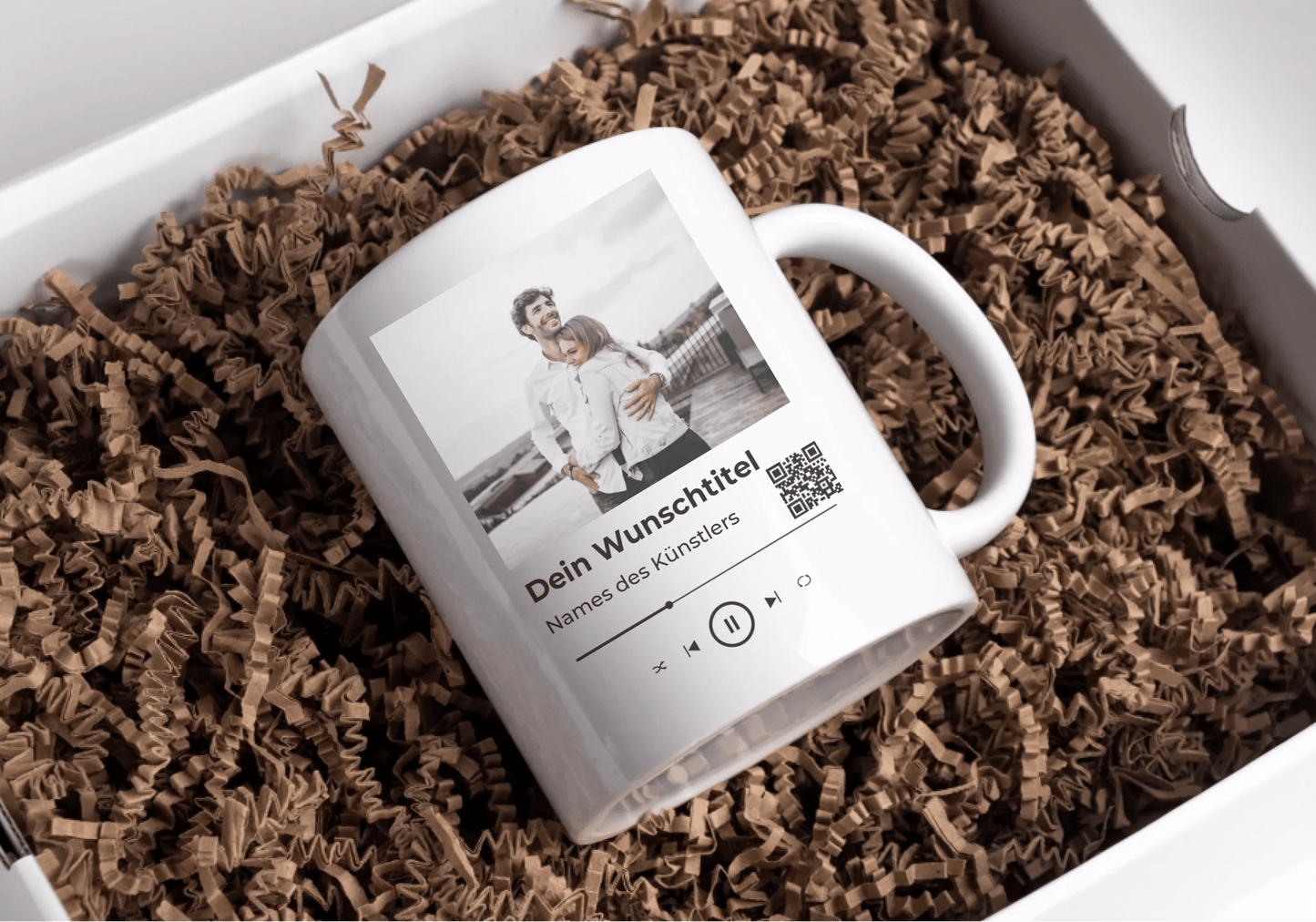 Personalisierte Keramik Tasse mit deinem Lieblingsong Little Mathilda Little Mathilda Keramik Tasse