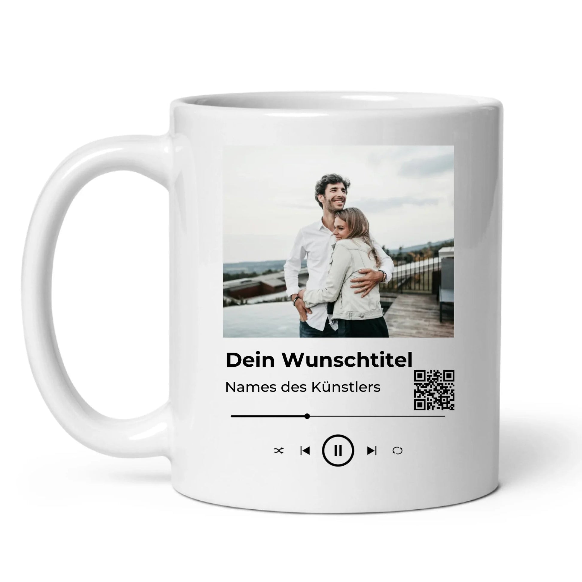 Personalisierte Keramik Tasse mit deinem Lieblingsong Little Mathilda Little Mathilda Keramik Tasse