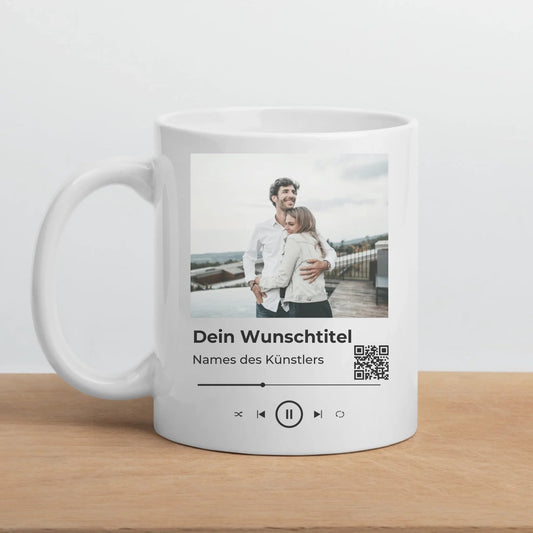 Personalisierte Keramik Tasse mit deinem Lieblingsong Little Mathilda Little Mathilda Keramik Tasse