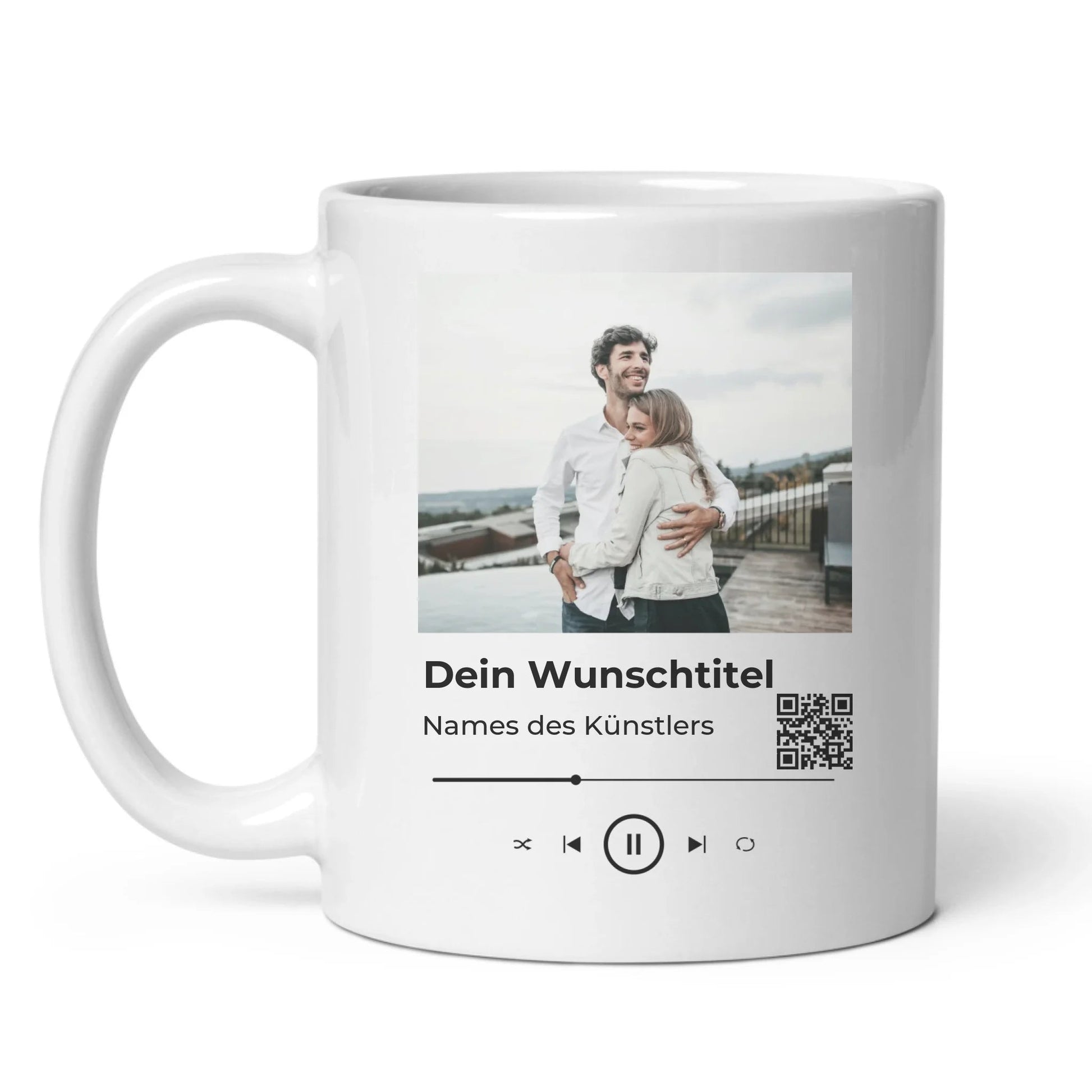 Personalisierte Keramik Tasse mit deinem Lieblingsong Little Mathilda Little Mathilda Keramik Tasse