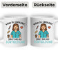 Personalisierte Krankenschwester Tasse mit Spruch "Fortbildung" Little Mathilda Little Mathilda Keramik Tasse