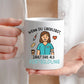 Personalisierte Krankenschwester Tasse mit Spruch "Fortbildung" Little Mathilda Little Mathilda Keramik Tasse