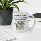 Personalisierte Krankenschwester Tasse mit Spruch für Kollegen Little Mathilda Little Mathilda Keramik Tasse