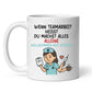 Personalisierte Krankenschwester Tasse mit Spruch "Teamarbeit" Little Mathilda Little Mathilda Keramik Tasse