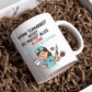 Personalisierte Krankenschwester Tasse mit Spruch "Teamarbeit" Little Mathilda Little Mathilda Keramik Tasse
