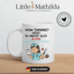 Personalisierte Krankenschwester Tasse mit Spruch "Teamarbeit" Little Mathilda Little Mathilda Keramik Tasse