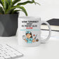 Personalisierte Krankenschwester Tasse mit Spruch "Teamarbeit" Little Mathilda Little Mathilda Keramik Tasse