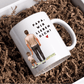 Personalisierte Papa Tasse mit Kindern und Namen – Keramiktasse | Geschenk für Vatertag & Geburtstag Little Mathilda Little Mathilda Keramik Tasse