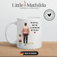 Personalisierte Papa Tasse mit Kindern und Namen – Keramiktasse | Geschenk für Vatertag & Geburtstag Little Mathilda Little Mathilda Keramik Tasse