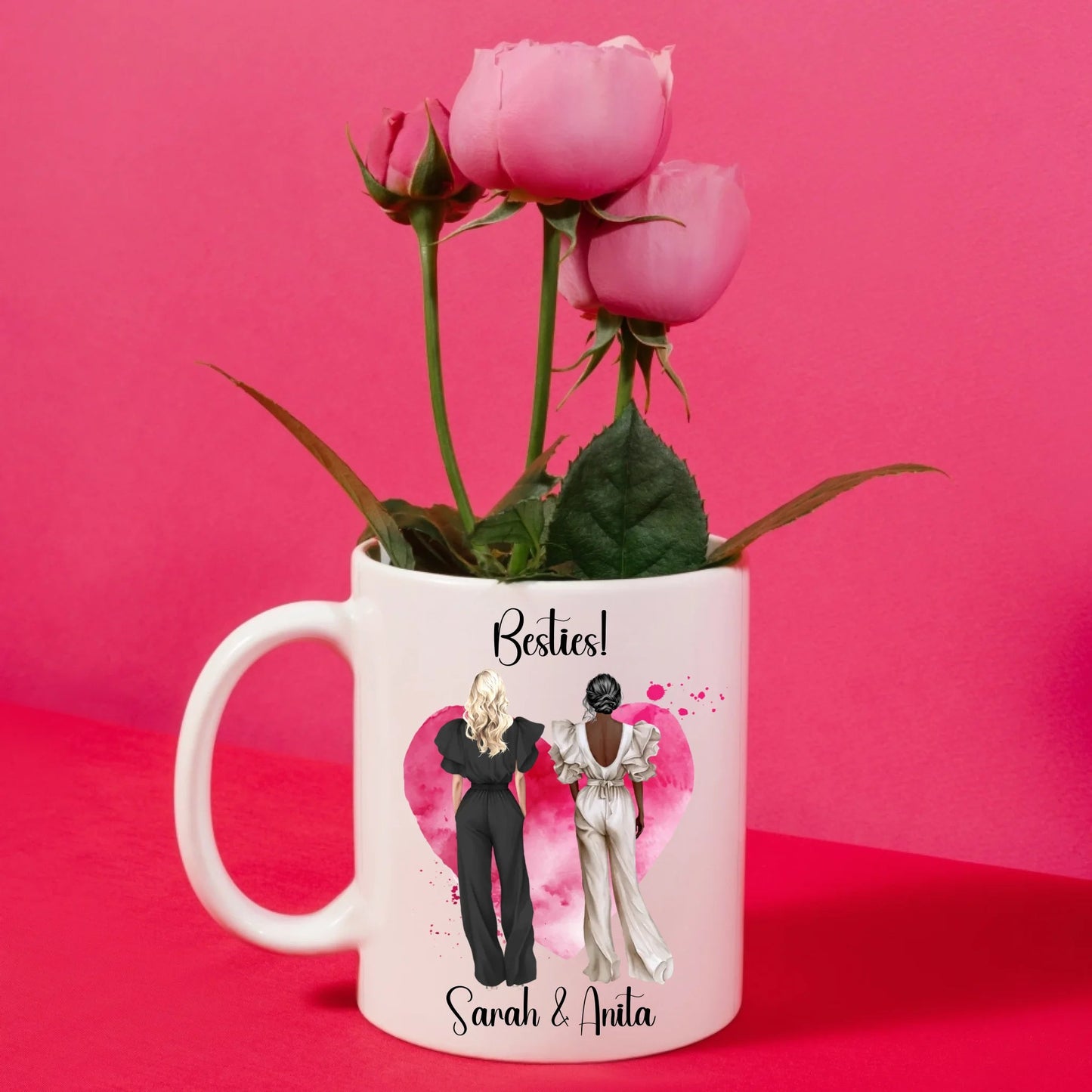 Personalisierte Tasse: Beste Freundin Little Mathilda Little Mathilda Keramik Tasse