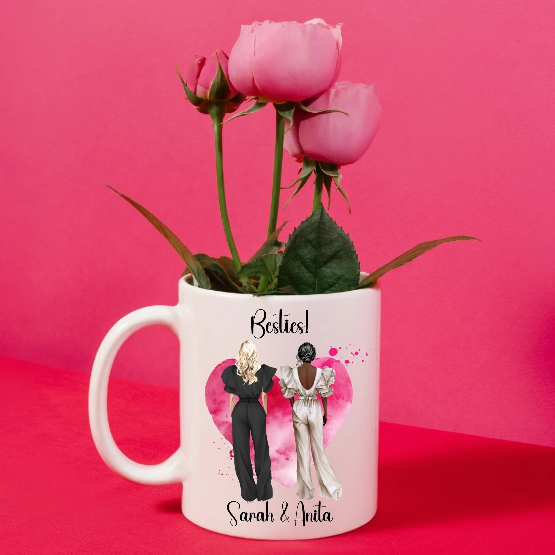Personalisierte Tasse: Beste Freundin Little Mathilda Little Mathilda Keramik Tasse