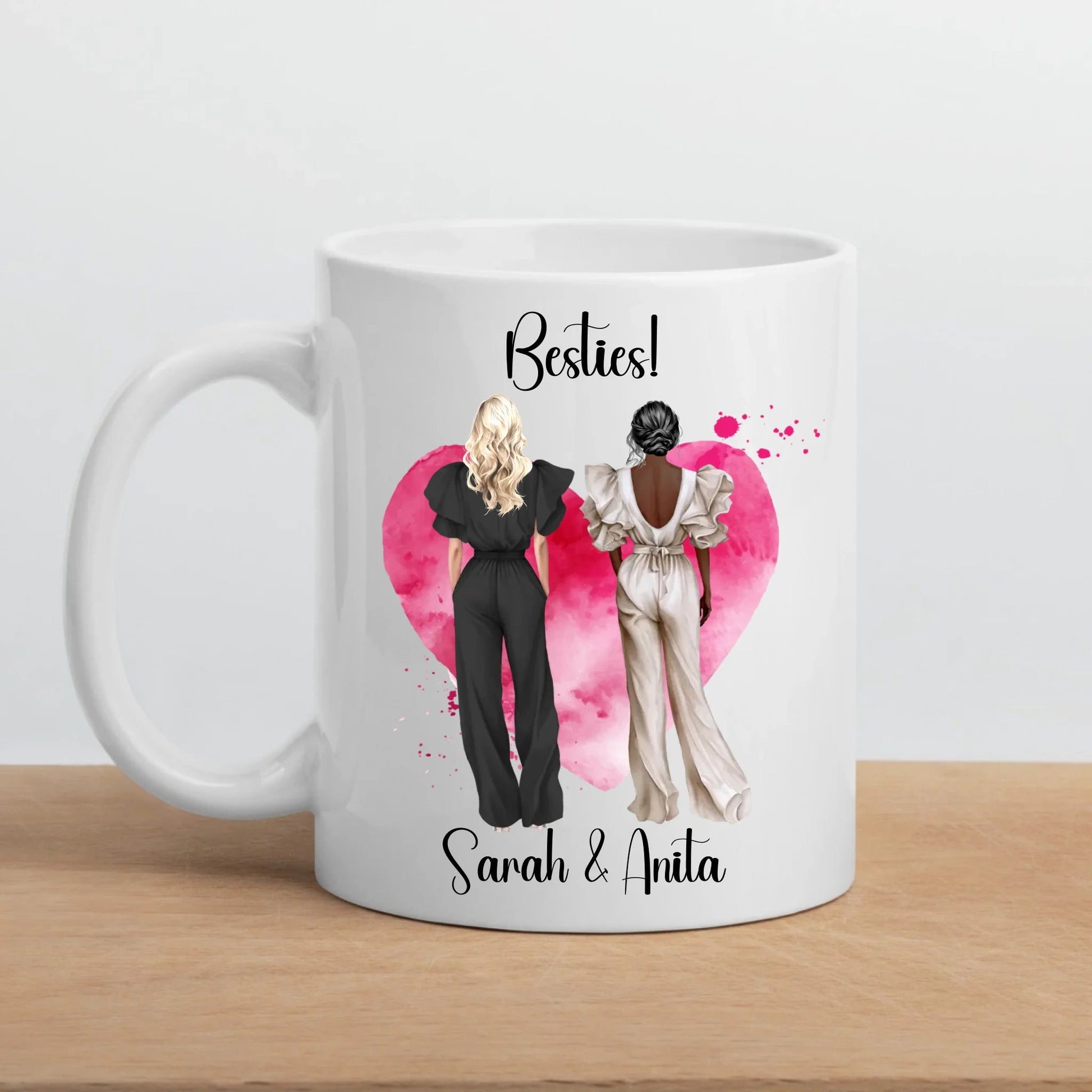Personalisierte Tasse: Beste Freundin Little Mathilda Little Mathilda Keramik Tasse