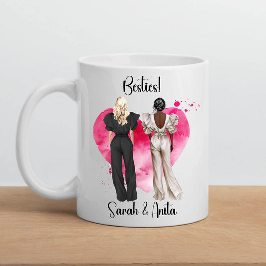 Personalisierte Tasse: Beste Freundin Little Mathilda Little Mathilda Keramik Tasse