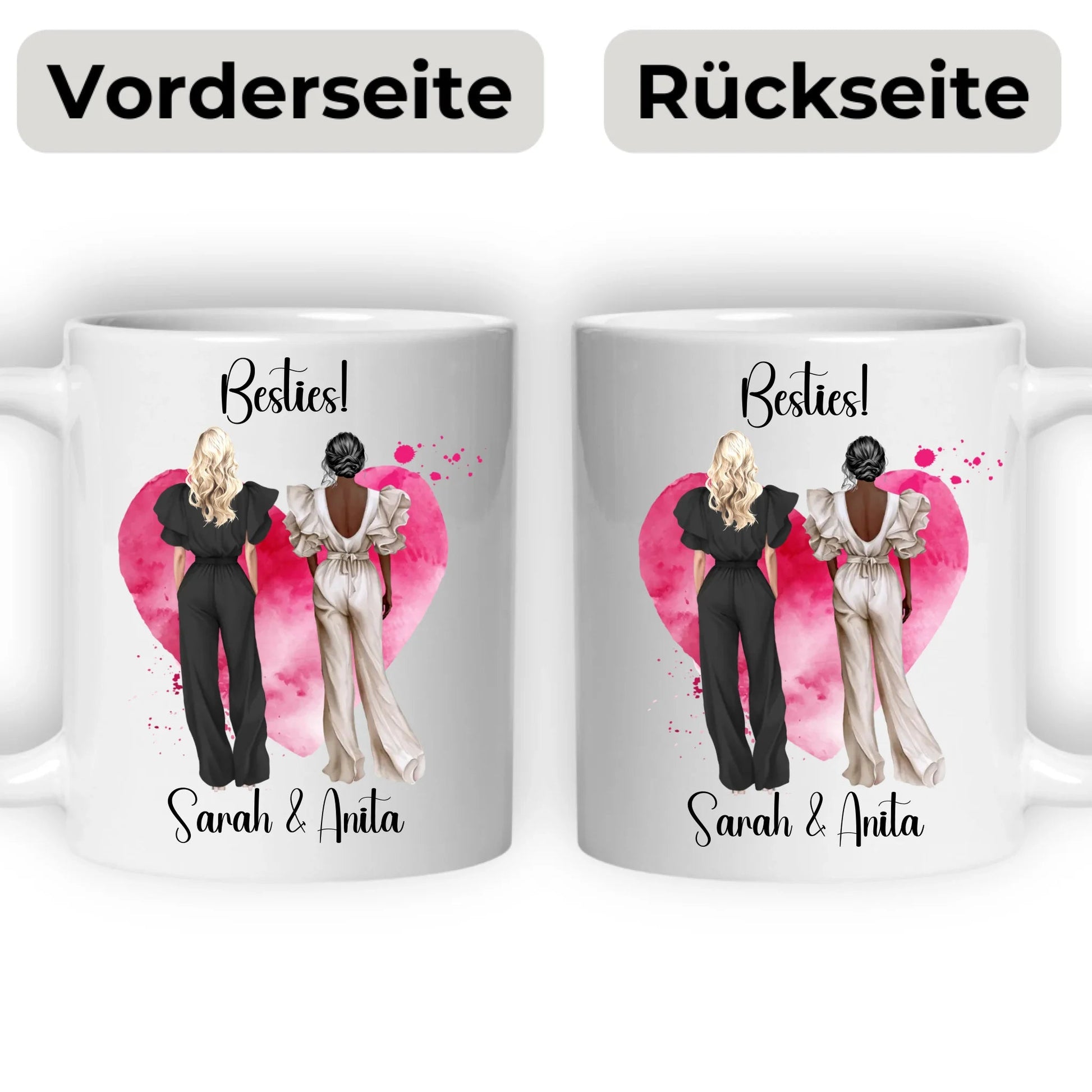 Personalisierte Tasse: Beste Freundin Little Mathilda Little Mathilda Keramik Tasse