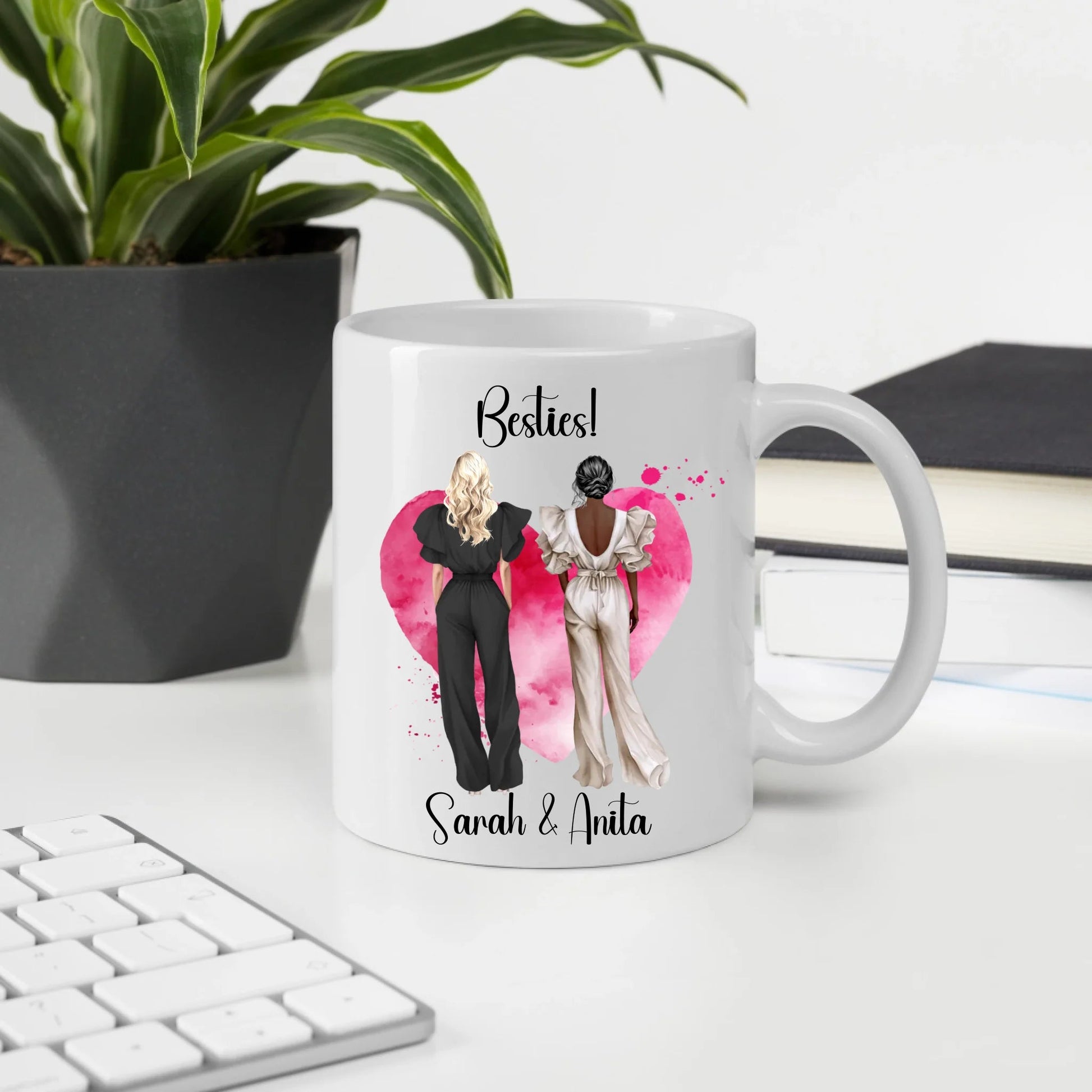 Personalisierte Tasse: Beste Freundin Little Mathilda Little Mathilda Keramik Tasse