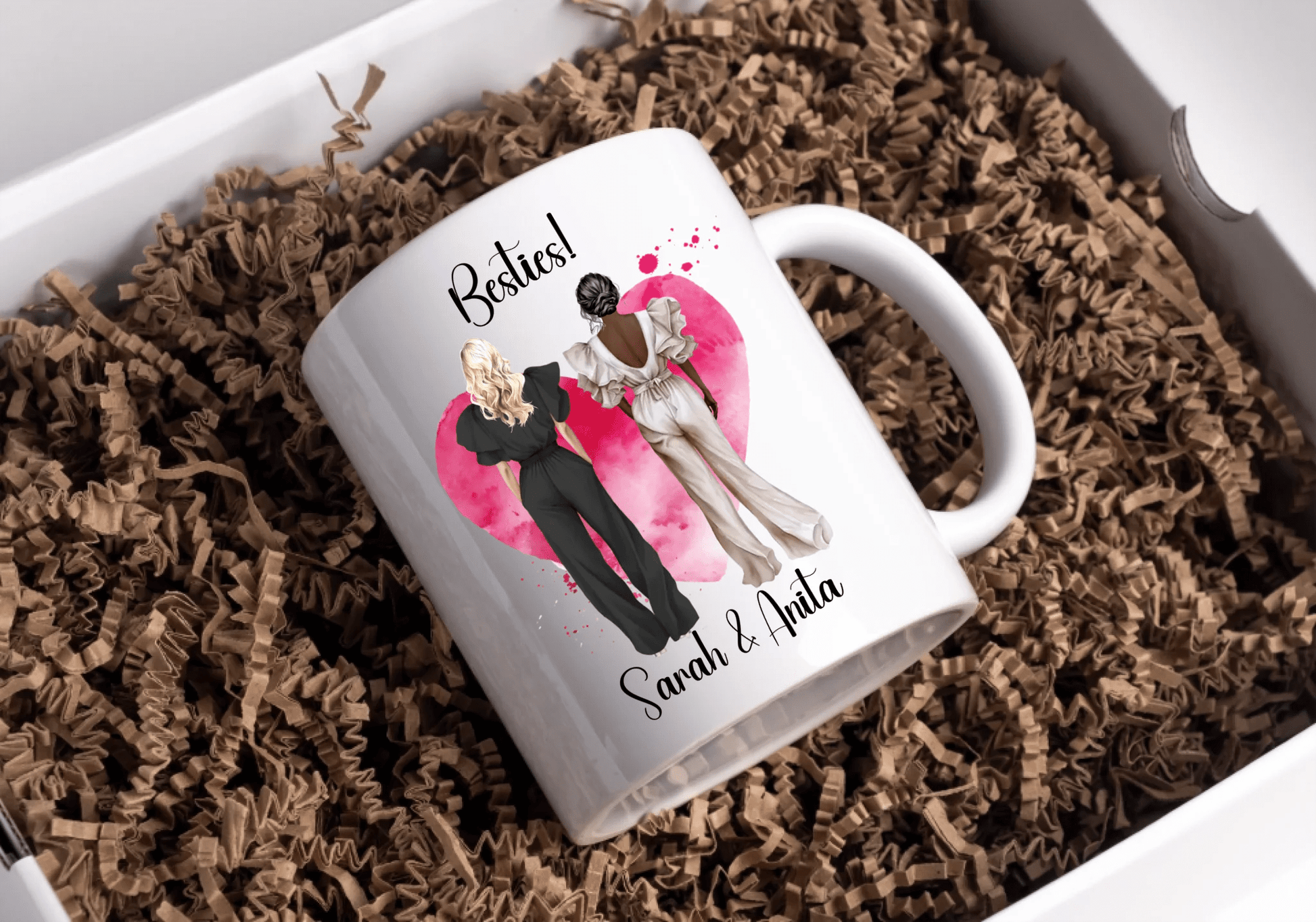 Personalisierte Tasse: Beste Freundin Little Mathilda Little Mathilda Keramik Tasse