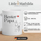 Personalisierte Tasse „Bester Papa“ Little Mathilda Little Mathilda Keramik Tasse