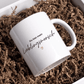 Personalisierte Tasse "Du bist mein Lieblingsmensch" Little Mathilda Little Mathilda Keramik Tasse