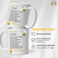 Personalisierte Tasse für Erzieherin oder Erzieher zum Abschied - Geschenk von den Kita - Kindern Little Mathilda Little Mathilda Keramik Tasse