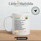 Personalisierte Tasse für Erzieherin oder Erzieher zum Abschied - Geschenk von den Kita - Kindern Little Mathilda Little Mathilda Keramik Tasse