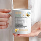 Personalisierte Tasse für Erzieherin oder Erzieher zum Abschied - Geschenk von den Kita - Kindern Little Mathilda Little Mathilda Keramik Tasse
