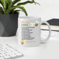 Personalisierte Tasse für Erzieherin oder Erzieher zum Abschied - Geschenk von den Kita - Kindern Little Mathilda Little Mathilda Keramik Tasse
