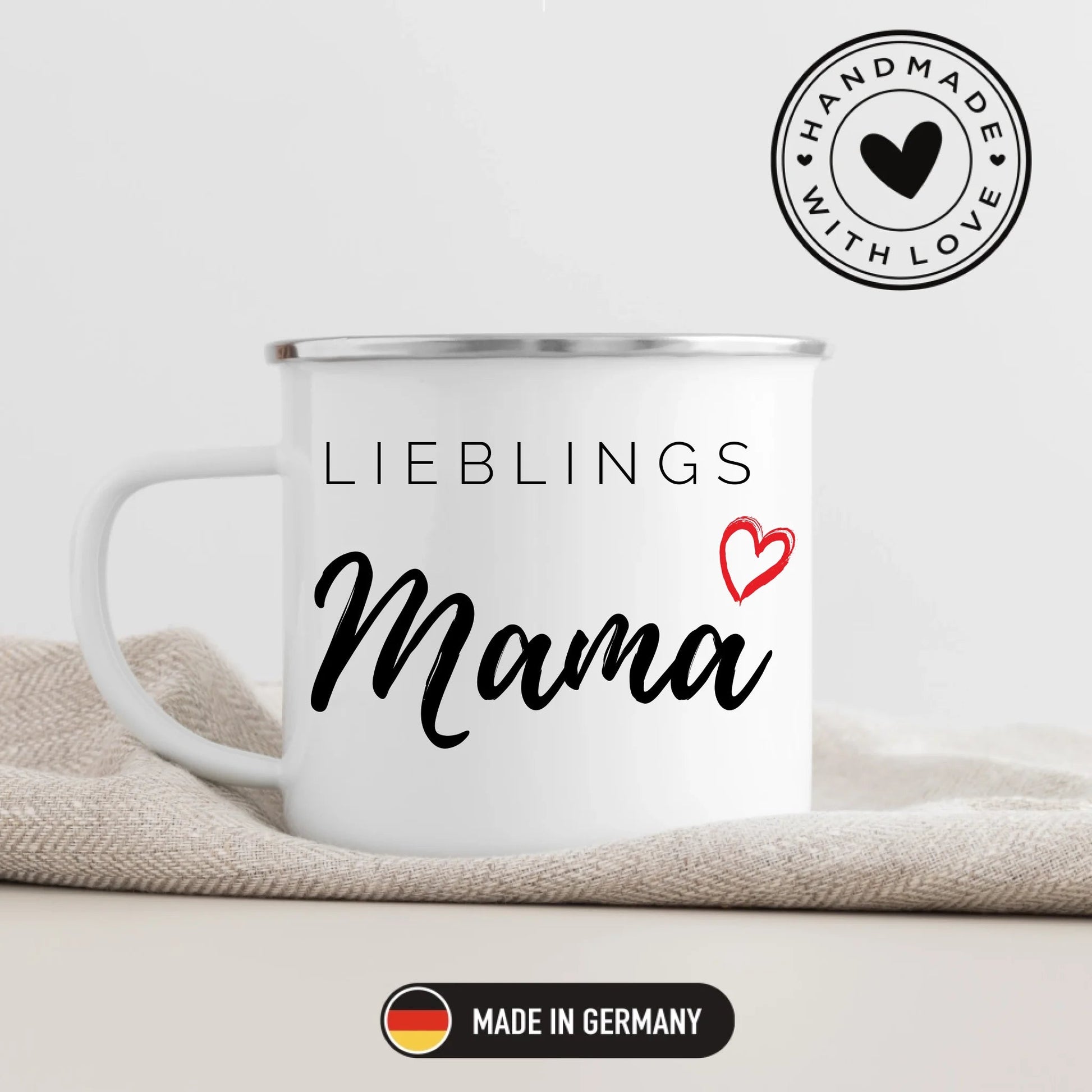 Personalisierte Tasse Lieblings Mama Little Mathilda Little Mathilda Keramik Tasse