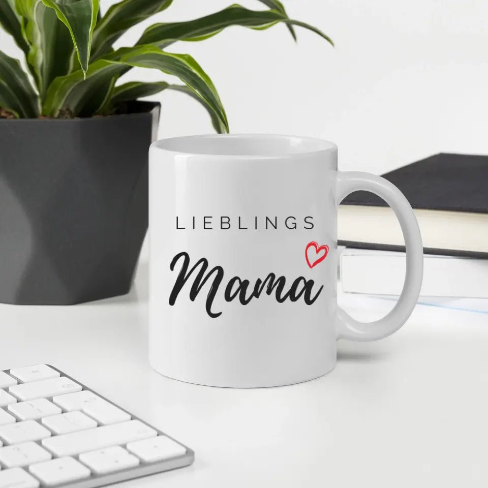 Personalisierte Tasse Lieblings Mama Little Mathilda Little Mathilda Keramik Tasse