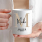 Personalisierte Tasse zum Abschluss mit Namen – Geschenk für Absolvent:innen Little Mathilda Little Mathilda Keramik Tasse