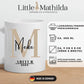 Personalisierte Tasse zum Abschluss mit Namen – Geschenk für Absolvent:innen Little Mathilda Little Mathilda Keramik Tasse