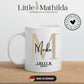 Personalisierte Tasse zum Abschluss mit Namen – Geschenk für Absolvent:innen Little Mathilda Little Mathilda Keramik Tasse