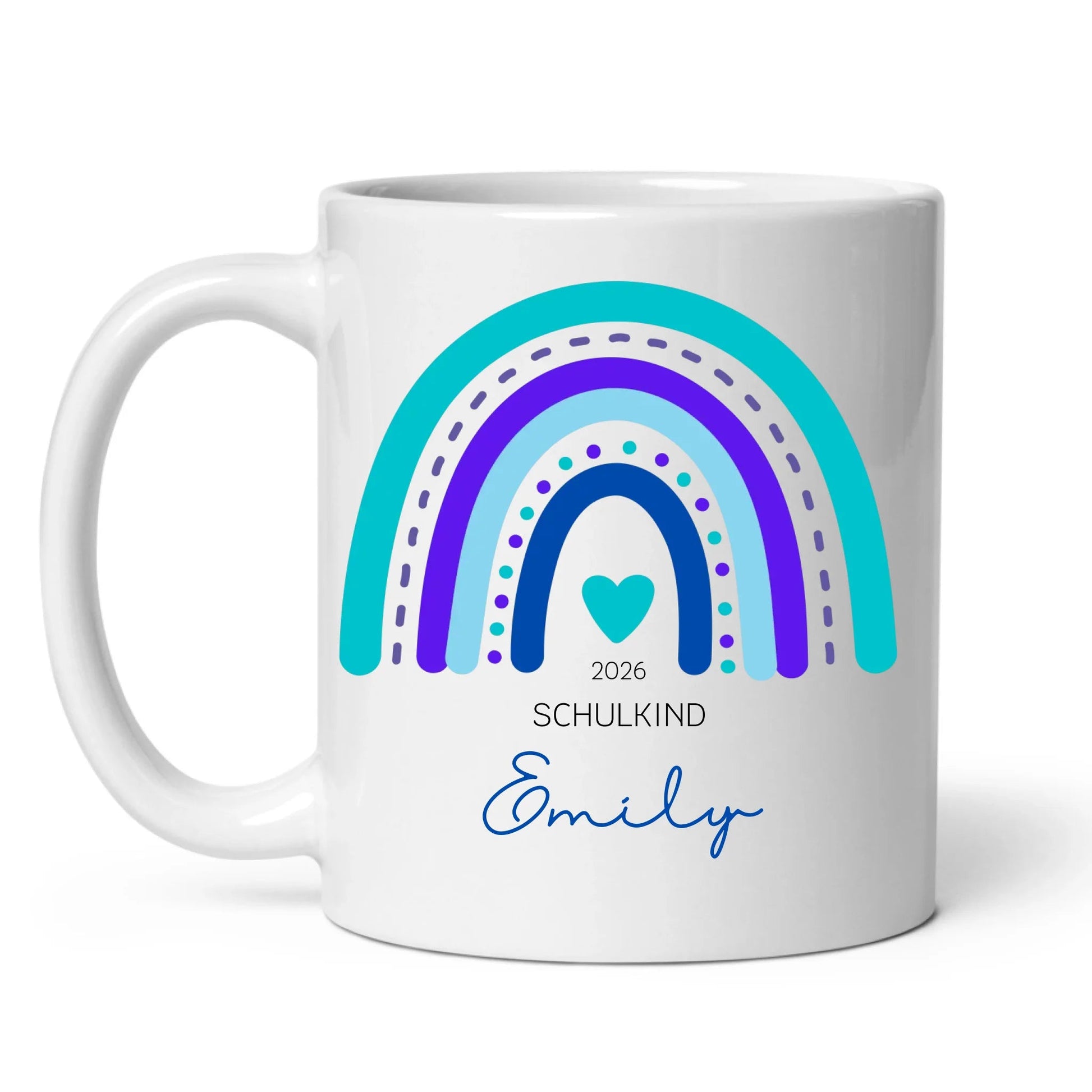 Personalisierte Tasse zur Einschulung: Schulkind 2026 Little Mathilda Little Mathilda Keramik Tasse