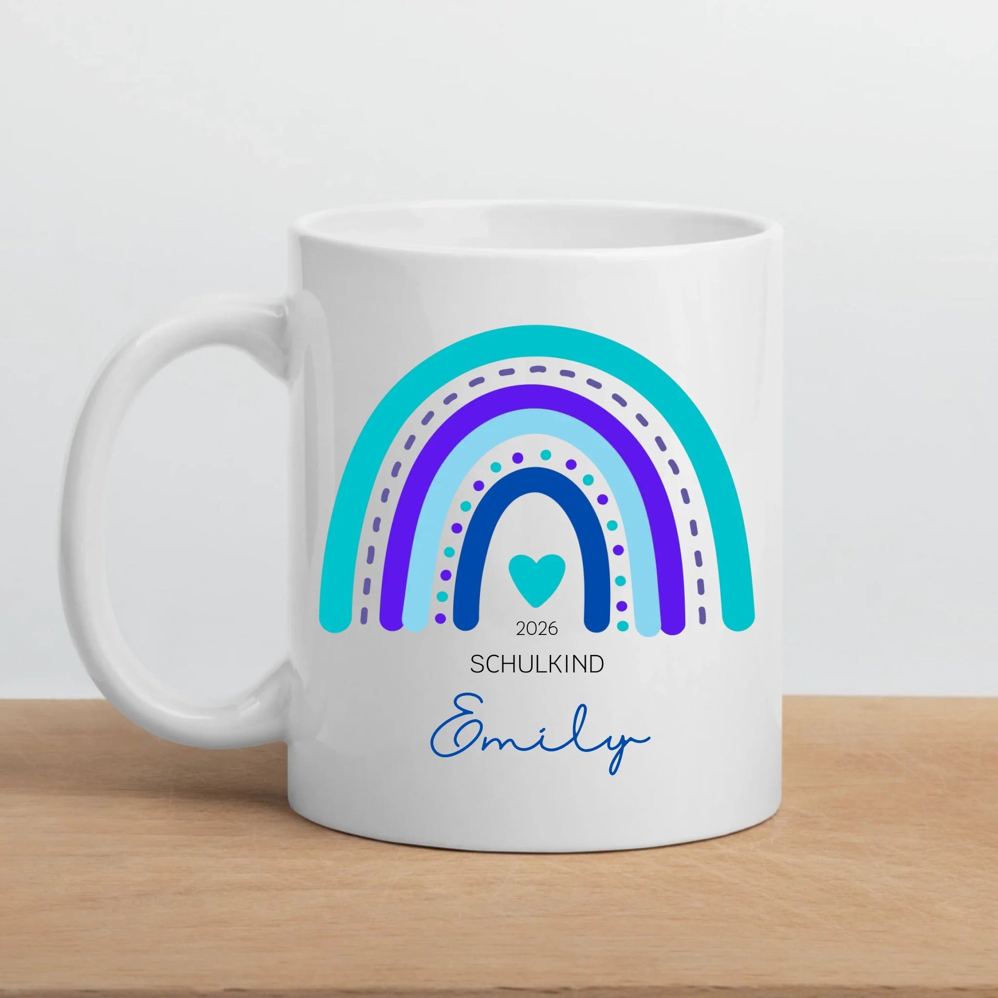 Personalisierte Tasse zur Einschulung: Schulkind 2026 Little Mathilda Little Mathilda Keramik Tasse
