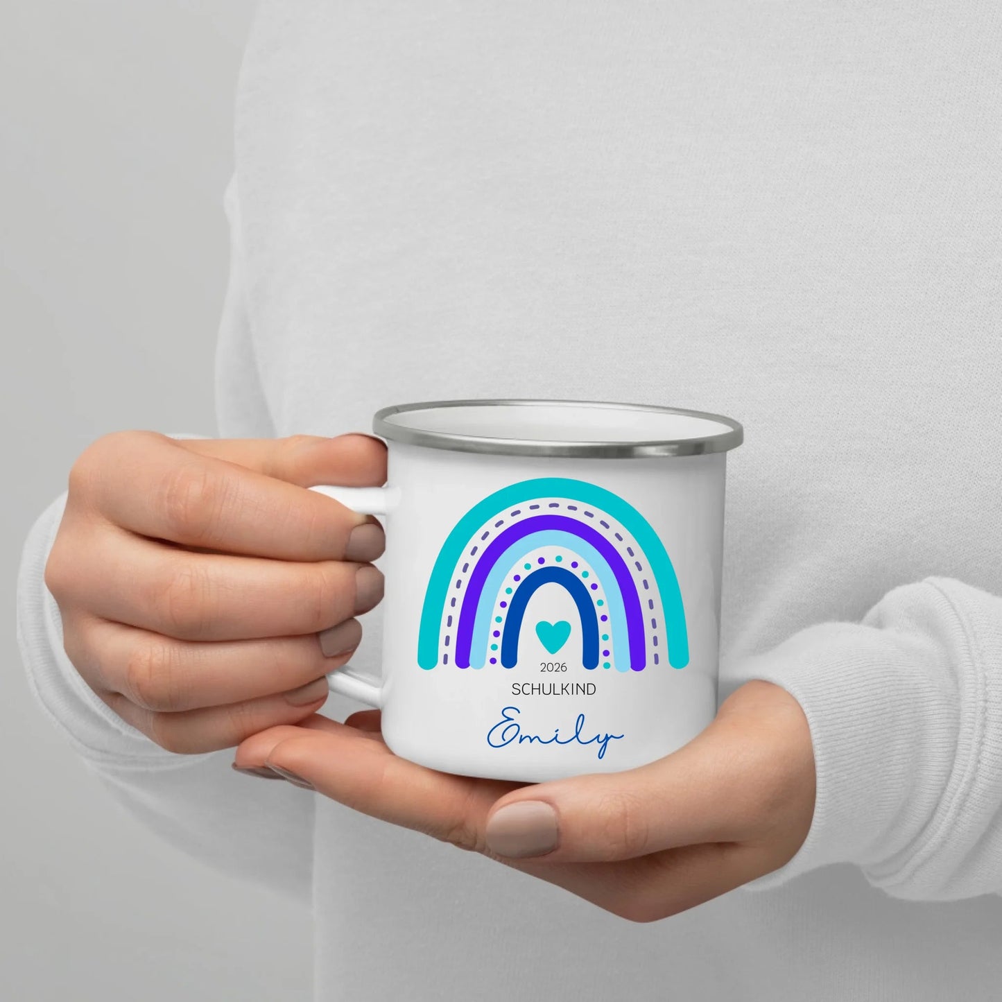 Personalisierte Tasse zur Einschulung: Schulkind 2026 Little Mathilda Little Mathilda Keramik Tasse