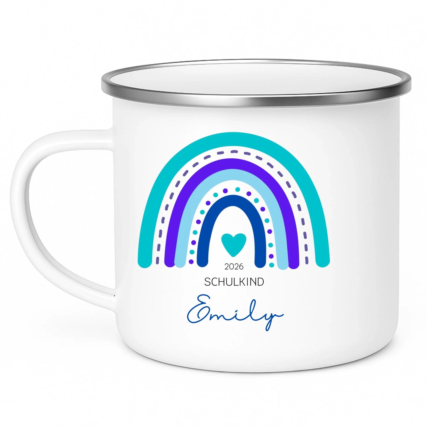 Personalisierte Tasse zur Einschulung: Schulkind 2026 Little Mathilda Little Mathilda Keramik Tasse