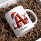 Personalisierte Weihnachtstasse mit Namen und Buchstaben Little Mathilda Little Mathilda Keramik Tasse