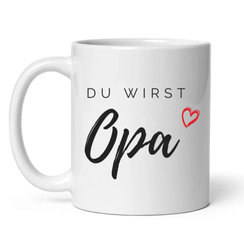 Schwangerschaft verkünden: Du wirst Opa... Du wirst Oma Little Mathilda Little Mathilda Keramik Tasse
