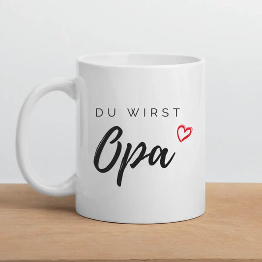 Schwangerschaft verkünden: Du wirst Opa... Du wirst Oma Little Mathilda Little Mathilda Keramik Tasse
