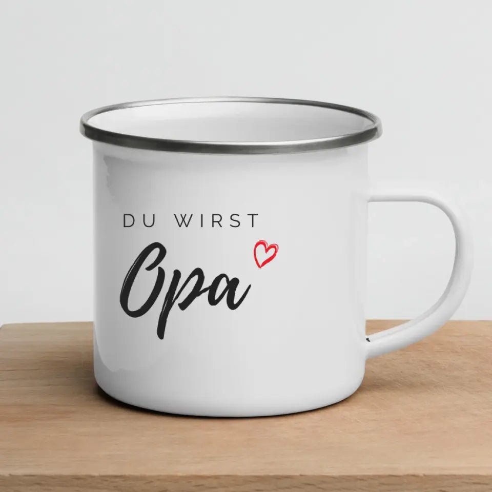 Schwangerschaft verkünden: Du wirst Opa... Du wirst Oma Little Mathilda Little Mathilda Keramik Tasse