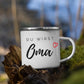 Tasse „Du wirst Oma“ – Geschenk zur Schwangerschaftsverkündung Little Mathilda Little Mathilda Keramik Tasse