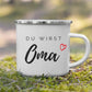 Tasse „Du wirst Oma“ – Geschenk zur Schwangerschaftsverkündung Little Mathilda Little Mathilda Keramik Tasse
