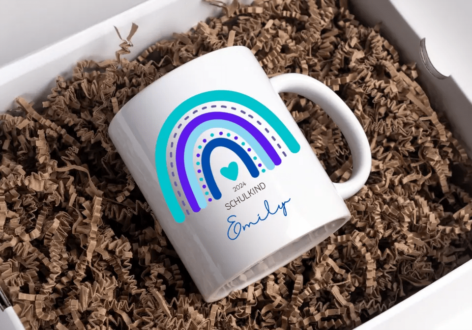 Tasse zur Einschulung: Schulkind 2024 Little Mathilda Little Mathilda Keramik Tasse