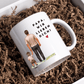 Geschenk für Papa mit Kindern – Personalisiertes Kissen mit Namen | Perfekt für Vatertag & Geburtstag Little Mathilda Little Mathilda Kissen