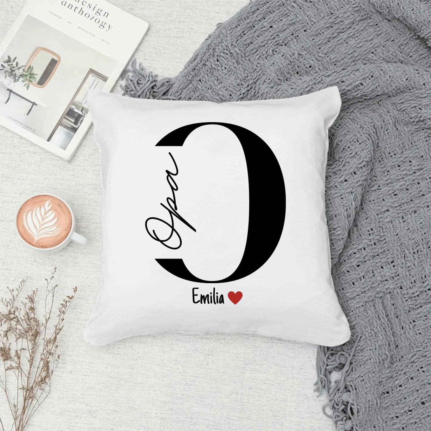 Opa - Tasse mit Namen der Enkelkinder copy Little Mathilda Little Mathilda Kissen