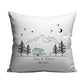 Personalisierte Camping Kissen "Happy Camper" Little Mathilda Little Mathilda Kissen