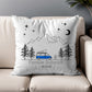 Personalisiertes Camping Kissen aus Baumwolle Campervan mit Aufstelldach Little Mathilda Little Mathilda Kissen