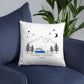 Personalisiertes Camping Kissen aus Baumwolle Campervan mit Aufstelldach Little Mathilda Little Mathilda Kissen