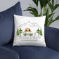 Personalisiertes Camping Kissen bunter Camper mit Dachzelt Little Mathilda Little Mathilda Kissen