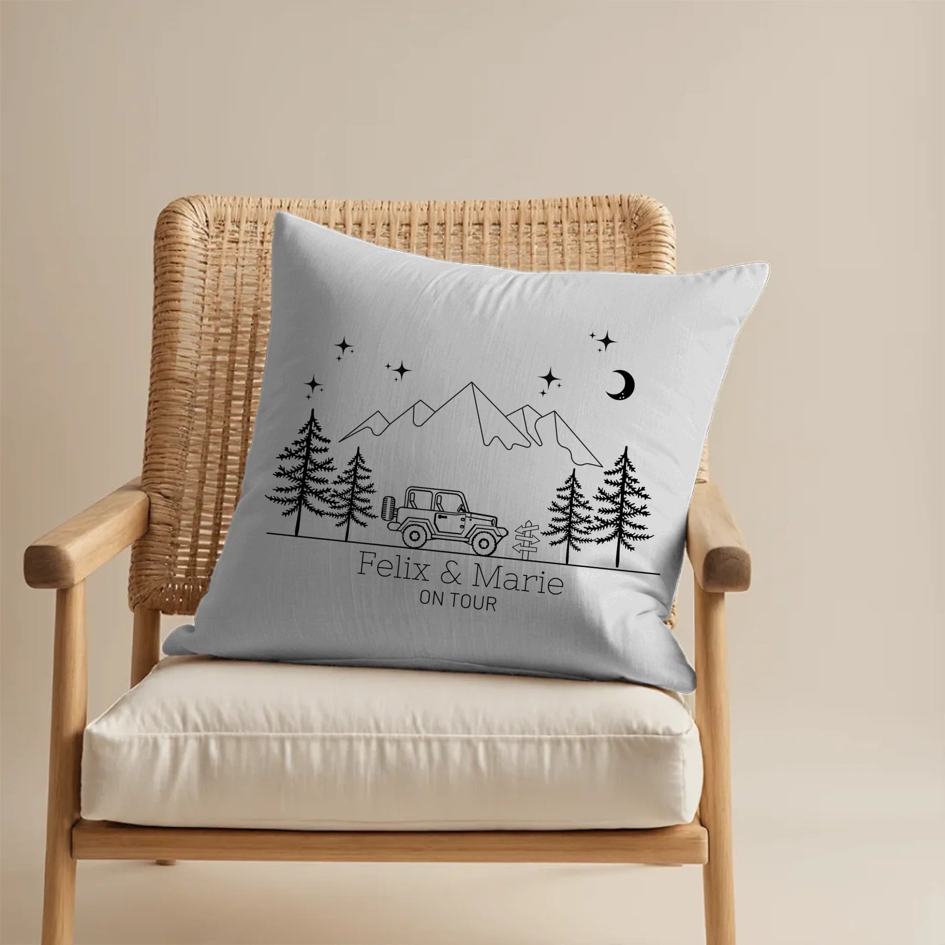 Personalisiertes Camping Kissen Geländewagen Little Mathilda Little Mathilda Kissen